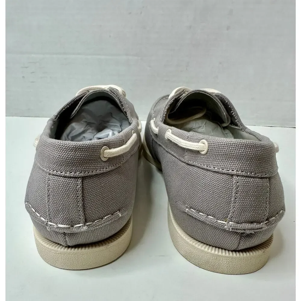 Club Room Mens Elliot Canvas Lifestyle Loafers Size 11.5M Grey NEW - Picture 6 of 8